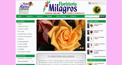 Desktop Screenshot of floristeriamilagros.com